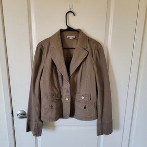 Ann Taylor LOFT Women's Beige size 14 Jacket
